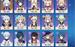 AR 55 com 5 personagens 5 estrelas e armas!!!