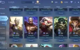 Vendo Conta Mobile Legends (89 Heróis E 183 Skins)