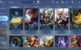 Vendo Conta Mobile Legends (89 Heróis E 183 Skins)