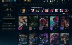 Bronze 4 com 140 Champs e 45 Skins + 1850 RP