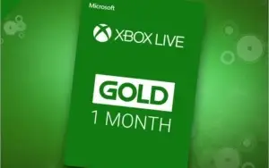 XBOX LIVE GOLD - 01 MÊS