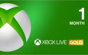 XBOX LIVE GOLD - 01 MÊS