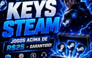 STEAM KEYS | CHAVES ORIGINAIS A PARTIR DE R$1