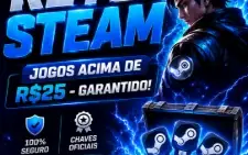 STEAM KEYS | CHAVES ORIGINAIS A PARTIR DE R$1