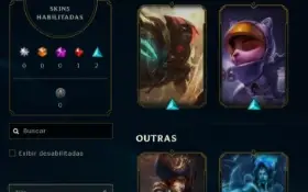 Conta Handlevel Nv 55 / 5 Skins / 37 Campeões / Full Acesso