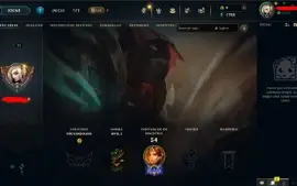 Conta Handlevel Nv 55 / 5 Skins / 37 Campeões / Full Acesso