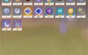 AR35 Ganyu + Prova de Kagura(yae) + Benção da lua + pitty 68
