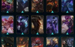 Conta Esmeralda/ + de 400 skins / lvl 1028