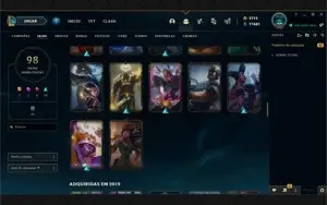 Conta League of Legends com 2.715 RP incluso | prata 2
