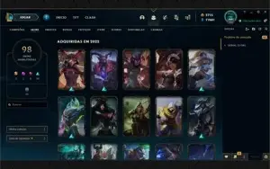 Conta League of Legends com 2.715 RP incluso | prata 2