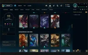 Conta League of Legends com 2.715 RP incluso | prata 2
