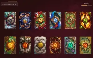Conta Hearthstone 387 Lendárias (Toda Coleção Do Padrão)