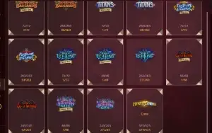 Conta Hearthstone 387 Lendárias (Toda Coleção Do Padrão)