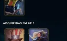 CONTA DE LOL UNRANKED - 28 CAMPEÕES - 3 SKINS