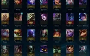 CONTA DE LOL UNRANKED - 28 CAMPEÕES - 3 SKINS