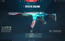 Conta Valorant 23 Skins+ 1 Facas Prime Spectre,Ion Sheriff