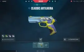 Conta Valorant 23 Skins+ 1 Facas Prime Spectre,Ion Sheriff