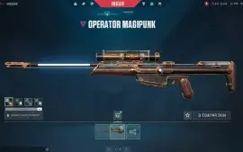 Conta Valorant 23 Skins+ 1 Facas Prime Spectre,Ion Sheriff