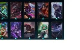 CONTA LOL FULL SKINS