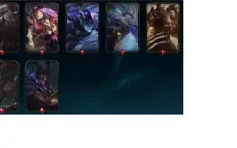 CONTA LOL FULL SKINS