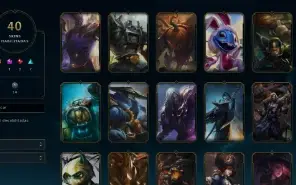 LOL - Full Acesso - LVL 96 - 101 Champions - 40 Skins