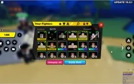 Conta roblox Anime fighters simulator, Grand piece etc