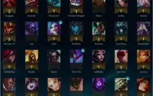 Conta League of Legends Unranked 105 Champs, 51 Skins