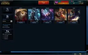 Conta Platina 3, 125 Skins, 13 Páginas (Borda de Diamond)