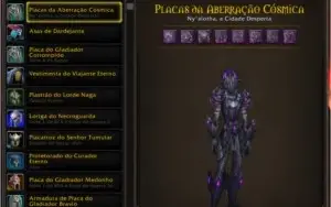 Conta WoW com Todas as aparências torre dos magos