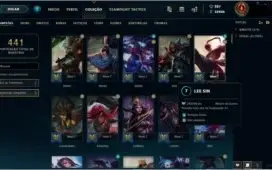 estou vendendo conta de lol, platina 3