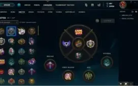 estou vendendo conta de lol, platina 3