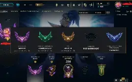 🔥 Conta LoL BR • Nível 477 •  Elo Mestre 342 PDL -118 Skins