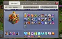 Clash of clans Cv16 bem evoluidas