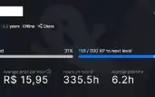 Conta Steam /Nível 11 /5 Anos/100+ Jogos/Sem VAC/Trade Ban