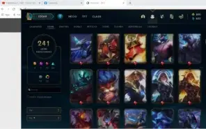 CONTA ESMERALDA  - NV 733 - ALL CHAMPS - 429 SKINS