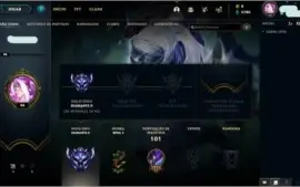 Conta de lol Diamante 2 79 pdl com mmr bom level 46