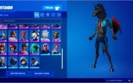 CONTA FORTNITE 45 SKINS,PASSES MIDAS,MARVEL E OUTROS LVL 161