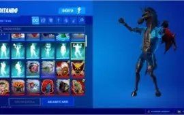 CONTA FORTNITE 45 SKINS,PASSES MIDAS,MARVEL E OUTROS LVL 161