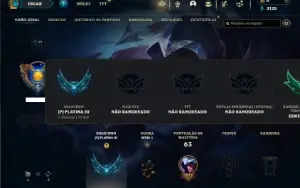 Platina 3 com 51 Champs e 17 Skins +2 Fragmentos