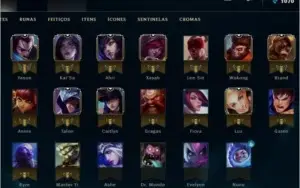 vendo conta de lol prata 1