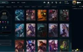 League of Legends Unclassified account latin america