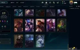 League of Legends Unclassified account latin america