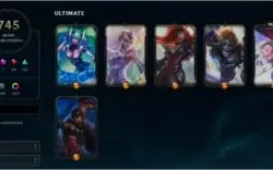 Conta MESTRE com emotes GRÃO-MESTRE season 9, 745 skins