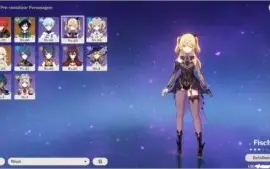Genshin Impact - Diluc + Venti Rank 35 Bem Evoluida