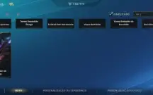 Conta de Wild Rift com 112 skins e quase todos os passes.