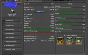 RP LVL 277 CELEBRA - OPTIONAL PVP + MAKERS NA CONTA