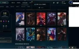 Conta Level 171-148 Camps- 58 Skins