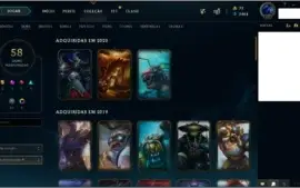 Conta Level 171-148 Camps- 58 Skins