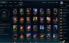 CONTA LV30 | 32 CHAMPS | 2 SKINS | 2 PÁG DE RUNA