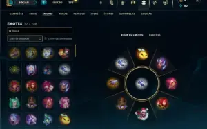 Ouro 3 com 55 Champs e 10 Skins + 4 Fragmentos